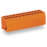 PCB terminal block 2.5 mm² Pin spacing 5.08 mm orange