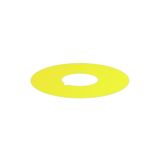 Device marking, halogen-free, Self-adhesive, Polyester, yellow