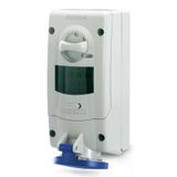 INTERLOCKED SOCKET 3P+N+E IP44 16A 9h