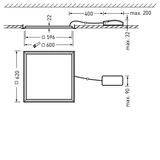 Recessed luminaires Arimo Fit C Prisms White ET 31W 4200lm Wide reduced glare UGR19 (W19) IK03 3 SDCM 8176840