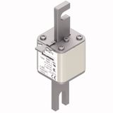 Fuse-link, high speed, 125 A, AC 690 V, compact DIN 1, 45 x 58 x 134 mm, aR, DIN, IEC, single indicator, 80 mm centres