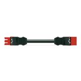 pre-assembled interconnecting cable;Eca;Socket/plug;red