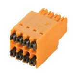 Connector, female, 8-pole, grid siz...