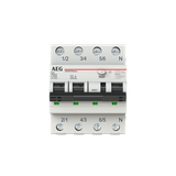 DMA63NpC13/300 Residual Current Circuit Breaker with Overcurrent Protection 3+NP A type 300 mA