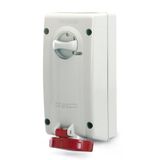 INTERLOCKED SOCKET 3P+N+E IP67 32A 6h