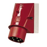 Mennekes Wall mounted inlet, 16A5p6h400V, IP44 342