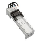 Busbar- adapter 32A 54mm 1 RAIL