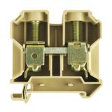 Feed-through terminal block, Screw connection, 35 mm², 800 V, 125 A, N