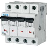 Miniature circuit breaker (MCB), 6 A, 4p, characteristic: B