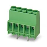 MKDS 5N HV/ 4-ZM-6,35 BK - PCB terminal block