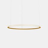 Pendant Circular Outward ø900 Recessed LED 45.6W 1328lm 2400K Gold