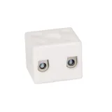 Porcelain terminal block CPO-10A-2P white