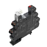 Relay socket, IP20, 120 V AC ±10 %, Rectifier, RC element, 2 CO contac