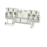 Feed-through terminal block, PUSH IN, 1.5 mm², 500 V, 17.5 A, Number o