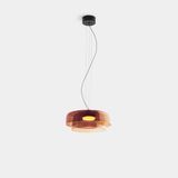 Pendant Levels 2 Bodies Ø420mm + Ø320mm LED 17.2W SW 2700-3000-4000K DALI2 Black 1255lm