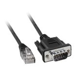 direct connection cable - L = 2.5 m - 1 male SUB-D 9 - Sysmacway - RS232