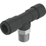 QST-V0-1/4-8 Push-in T-fitting