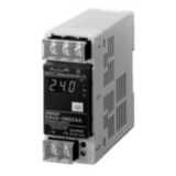 Power supply, 60 W, 100 to 240 VAC input, 24VDC 2.5A output, DIN rail S8VS0118G