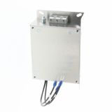 MX footprint RFI filter, 5A, 400VAC, three phase, for 0.37 to 1.1KW mo