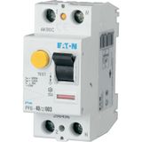Residual current circuit breaker (RCCB), 40A, 2p, 100mA, type A