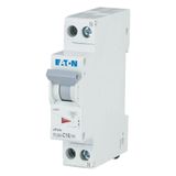 Miniature circuit breaker (MCB), 16 A, 1p+N, characteristic: C