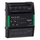 SpaceLogic Controller I/O module, 8 universal inputs, 4 digital Form C outputs