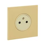 Art d'Arnould universe Epure power socket 2P+E 16A 250V - mirror gold