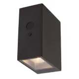 Lucide BOLTON - Wall Lamp Indoor/Outdoor - LED Dimming. - 1x1W 2850K/3150K - IP54 - Black