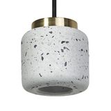 DECOR TERRAZZO BALL PEND 1XGU10 WT LEDV