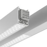 LINEDO, 40 W, 6650 lm, 840, aluminium, on/off Continuous line luminair