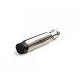 Proximity sensor, inductive, nickel-brass, short body, M12, unshielded