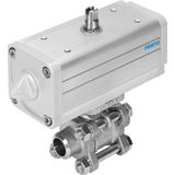 VZBA-2"-WW-63-T-22-F0507-V4V4T-PP60-R-90-C Ball valve actuator unit