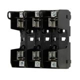 Eaton Bussmann Series RM modular fuse block, 250V, 35-60A, Box lug, Three-pole