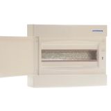 Wall-mounting Distribution Board 1-row, 12MW, white door