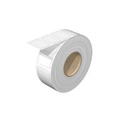 Device marking, halogen-free, Self-adhesive, 27 mm, Polyester, white