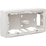 Double surface-mounting box for all flush-mounting devices from the Or