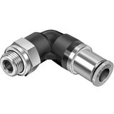 QSKL-G1/4-10 Push-in L-fitting, self-sealing