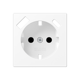 Centre plate SCHUKO® sockets A1520-15CAPLWWM