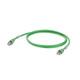 Ethernet Patchcable, RJ45 IP 20, RJ45 IP 20, Number of poles: 8