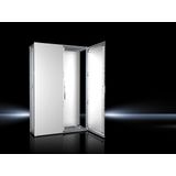 VX Baying enclosure system, WHD: 1200x1800x400 mm, stainless steel, two doors