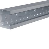 Wall trunking base f-mounted BRS 100x130mm lid 80mm of sheet steel gal