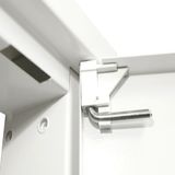 Flush-mounted frame + door 4-42, 3-part system