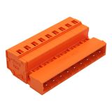 1-conductor male connector CAGE CLAMP® 2.5 mm² orange