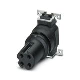 Flush-type connector