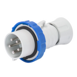 STRAIGHT PLUG HP - IP66/IP67/IP68/IP69 - 2P+E 32A 200-250V 50/60HZ - BLUE - 6H -  FAST WIRING