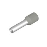 Wire end ferrule, Standard, 4 mm², Stripping length: 15 mm, grey