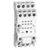 Socket, 14-Blade, Screw Terminal, Panel or DIN Rail Mount