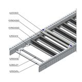 Wiring Duct 40x60mm WxH lead free, RAL 7030