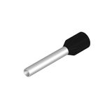 Wire end ferrule, Standard, 1.5 mm², Stripping length: 15 mm, black