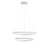 Triac Dimmable Sandy White Aluminium  & Acrylic  LED 45 Watt 230 Volt  2364Lm 3000K IP20  D: 59 H: 120 cm Adjustable Height & Rotating